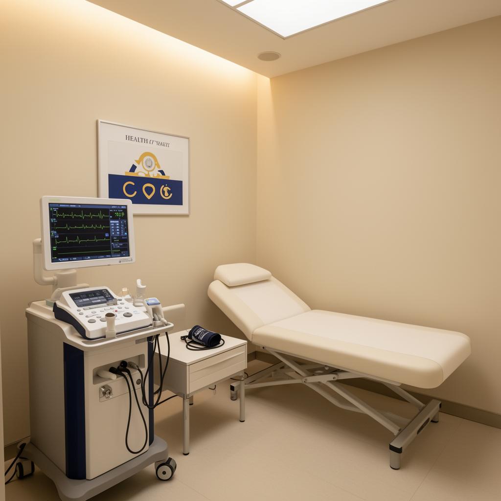 Health screening room